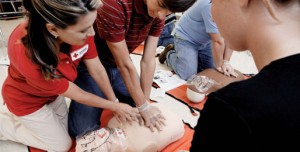 CPR training